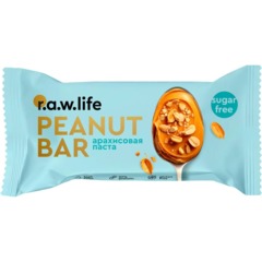 Батончик протеиновый R.A.W.life Арахисовая паста, 35гx12шт/уп