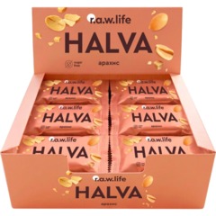 Батончик протеиновый R.A.W.life HALVA арахисовая халва, 16гx18шт/уп - фото 3