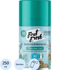 Баллон сменный для автоосвежителя FirstFresh 250 мл Морозное утро