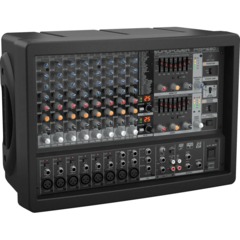 Микшер-усилитель Behringer PMP1680S, 2х600Вт 4 Ом, 12 каналов, эквалайзер - фото 2