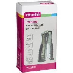 Степлер ATTACHE 8918 (№24/6&26/6) до 20 лист. вертикальный черный Степлер ATTACHE 8918 (№24/6&26/6) до 20 лист. вертикальный черный - фото 2