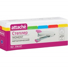 Степлер Attache MOMENT (№10) до 10 лист. красный антистеп - фото 2