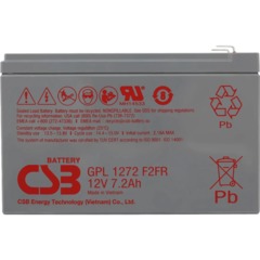 Батарея для ИБП CSB GPL1272 F2 FR 12В 7.2А.ч - фото 2