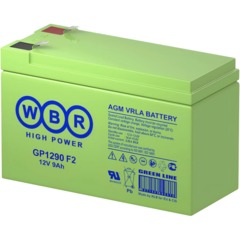 Батарея для ИБП WBR GP1290 F2 12В 9А.ч