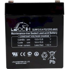 Батарея для ИБП LEOCH DJW12-5.4 F2 12В 5.4А.ч - фото 2