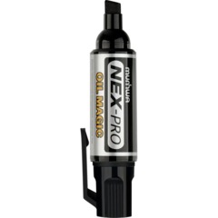 Маркер перманентный пром. MunHwa 'Nex-Pro Oil Magic' черный, скошенный,7мм - фото 6