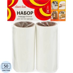 Сменный блок запасной 2шт 50сл Clear Line, 2244 (наб)