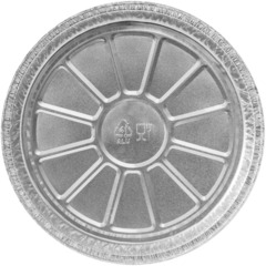 Форма алюм. круг., 600мл, d-195мм h-25мм, (410-027 ) 50шт/уп - фото 2