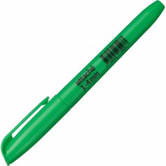 Маркер текстовыделитель зеленый 1-3,9мм Attache - фото 3