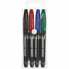 Набор маркеров перманентных 2мм. 4цв - фото 7