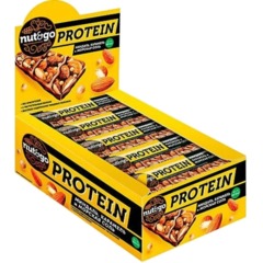 Шоколадный батончик Protein NUT&GO миндаль КА, 40г x18шт/уп KA, КВК455 - фото 2