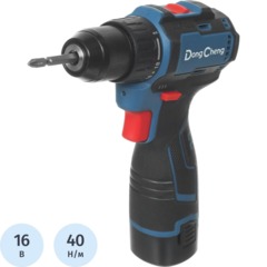 Дрель-шуруповерт аккумуляторная DongCheng DCJZ1604(TYPE E)