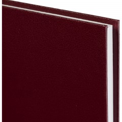 Ежедневник недатированный Attache Economy,бордо,А5,бумвинил,128х200мм,128л - фото 5