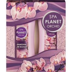 Подарочный набор 061SPA Planet ORCHID Шампунь 250 + Гель д/душа 250) жен - фото 2