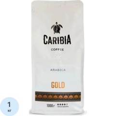 Кофе  в зернах CARIBIA Gold, 1кг 