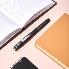 Ручка гелевая неавтомат. Attache Stream черный, 0,5мм нубук.корп,манж Ручка гелевая неавтомат. Attache Stream черный, 0,5мм нубук.корп,манж - фото 10