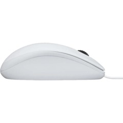Мышь компьютерная Logitech (910-003360)Optical B100 White USB OEM - фото 2