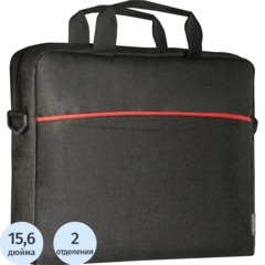 Сумка для ноутбука Lite 15.6 (Лайт) черный, карман