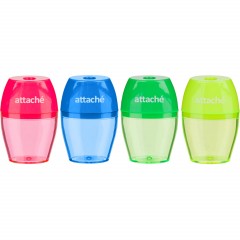 Точилка APS105, на 1 отв., с конт., цвета в ассорт. - фото 2