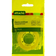 Клейкая лента канцелярская Attache 19x33, подвес - фото 3