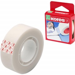 Клейкая лента канцелярская KORES 19х33 невидимая 53319 Клейкая лента канцелярская KORES 19х33 невидимая 53319 - фото 2