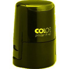 Оснастка для печати круг.с крышкой Pr. R40 черная Colop Австрия - фото 3