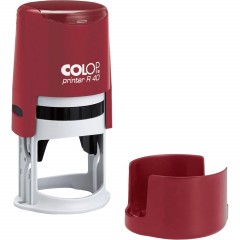 Оснастка для печати круг. с крышкой Pr. R40 чили Colop Австрия - фото 2