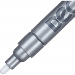 Маркер лаковый ICO DECO серебряный 2-4 мм - фото 2