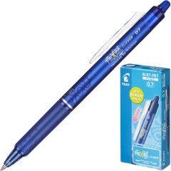 Ручка гелевая PILOT BLRT-FR7 Frixion Clicker автомат синий ст. Япония - фото 2
