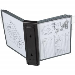 Демосистема настенная Promega office FDS006 10 пан., черный металл/пластик - фото 2