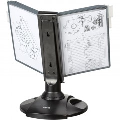 Демосистема настольная Promega office FDS008 вращ. пластик 10 пан.,черный Демосистема настольная Promega office FDS008 вращ. пластик 10 пан.,черный - фото 3