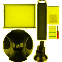 Демосистема настольная FDS008 вращ. пластик 10 пан.,черный - фото 8