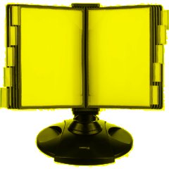 Демосистема настольная FDS008 вращ. пластик 10 пан.,черный - фото 9