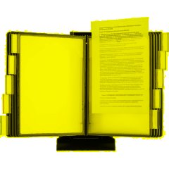 Демосистема настольная FDS016 метал. основа, 10 пан.,черный - фото 3