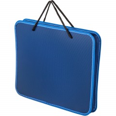 Папка-портфель на молнии синий с ручками - фото 2