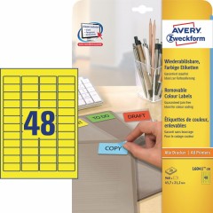 Этикетки самоклеящиеся Мини-этикетки L6041-20 желтые 45.7х21.2 мм 960шт/уп Этикетки самоклеящиеся Мини-этикетки L6041-20 желтые 45.7х21.2 мм 960шт/уп - фото 3