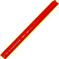 Линейка 30см Attache с держателем прозрачно-яркие цвета в ассорт ЛН42АЕ - фото 4