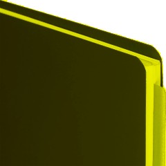 Бизнес-тетрадь SMARTBOOK А4 120л. клетка,спир,микроп,разд,карм,жел-оран - фото 3