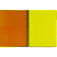 Бизнес-тетрадь SMARTBOOK А4 120л. клетка,спир,микроп,разд,карм,сер-бирюз - фото 6