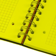 Бизнес-тетрадь SMARTBOOK А4 120л. клетка,спир,микроп,разд,карм,сер-бирюз - фото 9