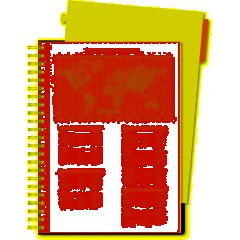 Бизнес-тетрадь SMARTBOOK А4 120л. линейка,спир,микроп,разд,карм,жел-зел - фото 3