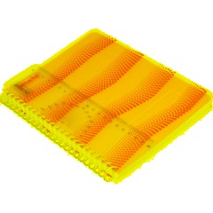 Бизнес-тетрадь WAVES А5 100л. ATTACHE клет,спир,пласт,заклад,цв.зеленый - фото 4