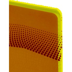 Бизнес-тетрадь WAVES А4 100л. ATTACHE клет,спир,пласт,заклад,цв.оранжевый - фото 3