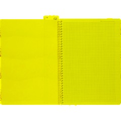 Бизнес-тетрадь WAVES А4 100л. ATTACHE клет,спир,пласт,заклад,цв.оранжевый - фото 6