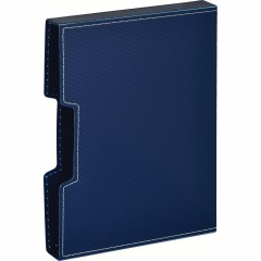 Папка файловая на 100 файлов в коробе синий - фото 2