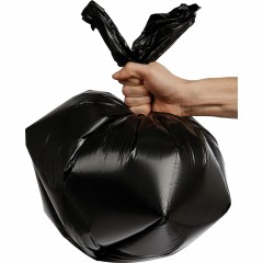 Мешки для мусора ПВД 60л 35мкм 20шт/рул черн 60x70см с ручками Luscan Мешки для мусора ПВД 60л 35мкм 20шт/рул черн 60x70см с ручками Luscan - фото 3