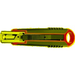 Нож промышленный 18 мм Attache Selection с возвр.пружиной, с резин.руч. - фото 5