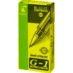 Ручка гелевая неавтомат. PILOT BL-G1-5T красная 0,3мм Япония - фото 3