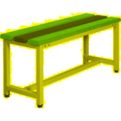 Скамья К_СКП1-1000 пластик, 1000х350х480