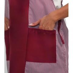 Костюм для горничных и уборщиц у08-СБР бордо (р.48-50)р.158-164 Костюм для горничных и уборщиц у08-СБР бордо (р.48-50)р.158-164 - фото 11